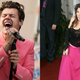 Pretty in pink / Images via AP and Getty